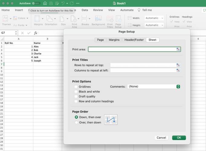 Excel 如何每页打印边框
