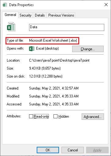 Excel 文件扩展名是什么