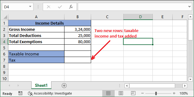 Excel 计算所得税公式