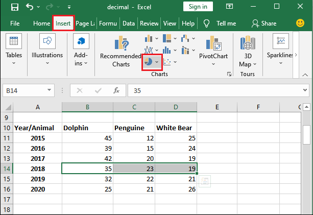 Excel 如何制作饼图