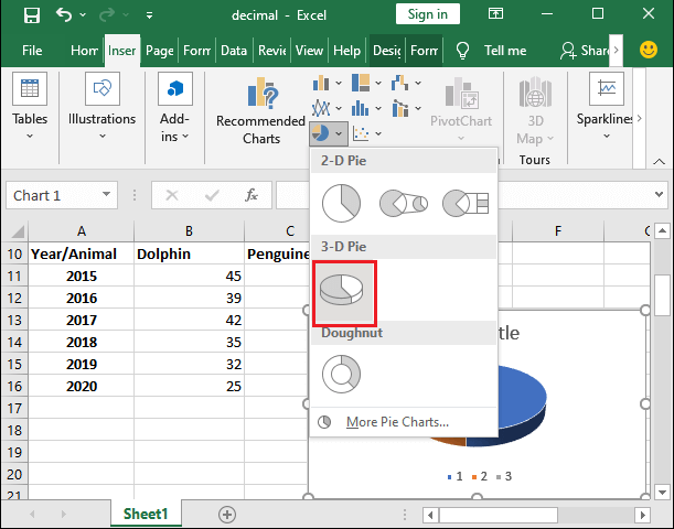 Excel 如何制作饼图