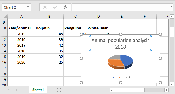 Excel 如何制作饼图