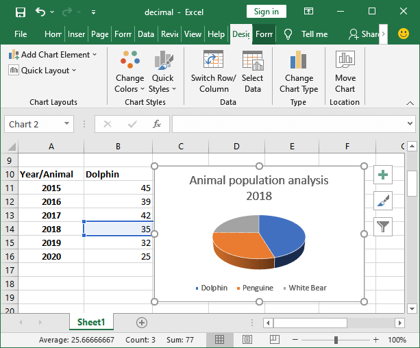 Excel 如何制作饼图