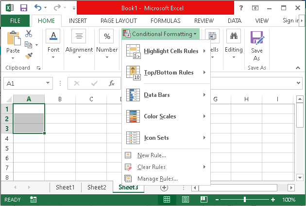 MS Excel 特点