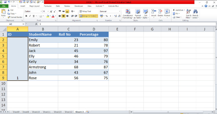 Excel 如何合并格式为表格的单元格范围