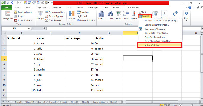 Excel 如何最大化所有列