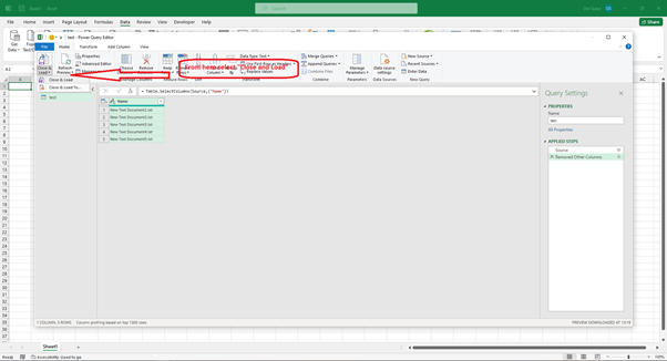 Excel 如何将多个文件名导入单元格中