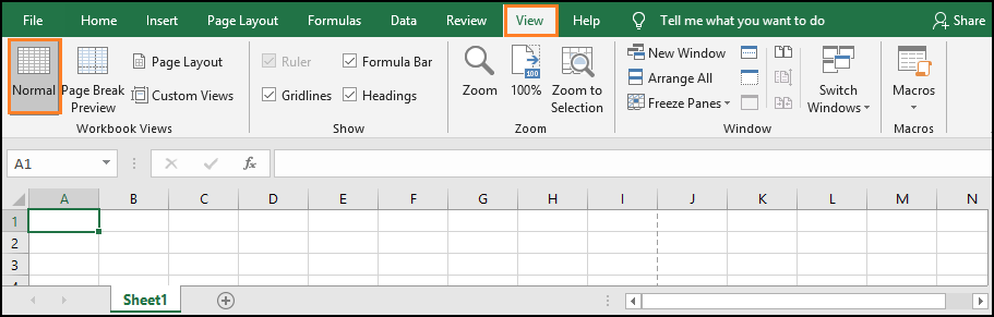 Excel 标题和页脚