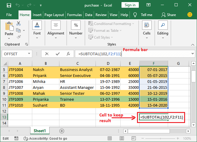 Excel 如何计算有颜色的单元格