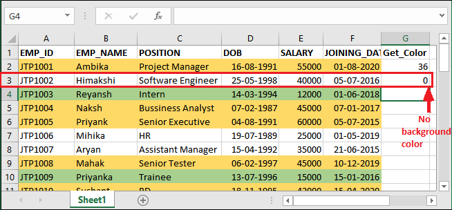 Excel 如何计算有颜色的单元格