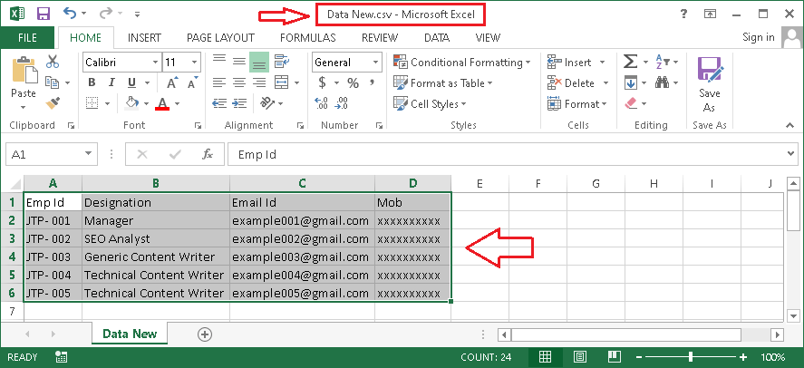 Excel CSV转Excel