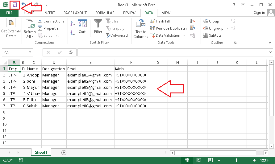 Excel Word 到 Excel