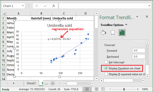 Excel 进行回归分析