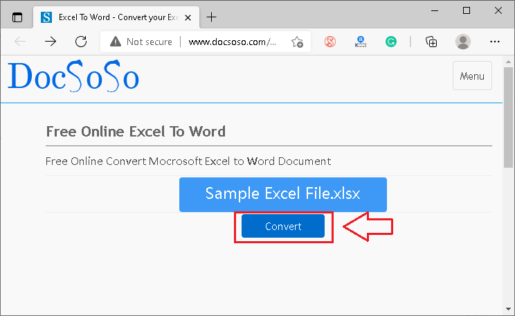 Excel 转换为Word