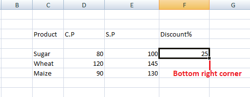 Excel 百分比公式