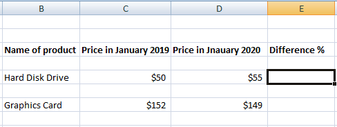 Excel 百分比公式