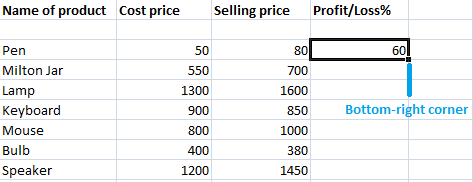 Excel 百分比公式