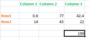 Excel INDEX函数