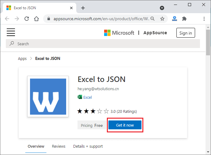 Excel 如何转换为JSON