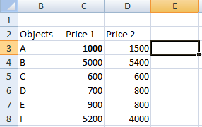 Excel 公式