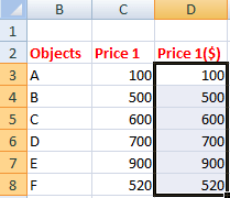 Excel 公式