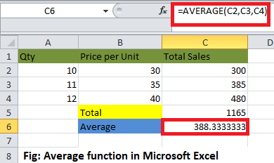 Excel 公式