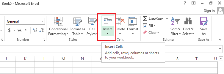 Excel 插入列快捷键