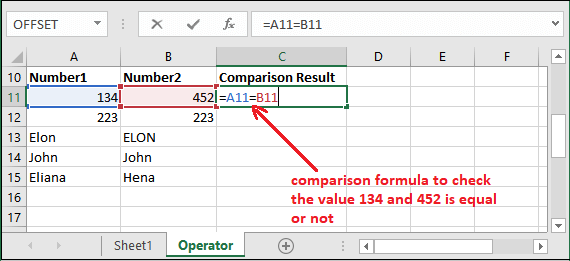 Excel 逻辑运算符