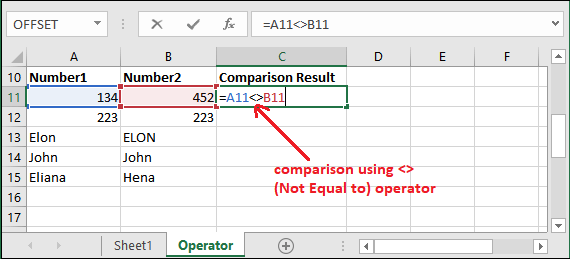 Excel 逻辑运算符