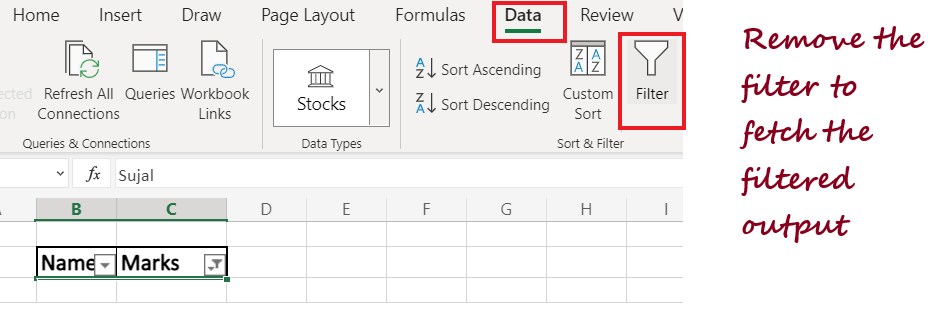 Excel 删除数据