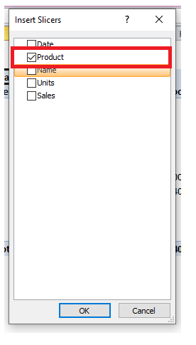 Excel 切片器