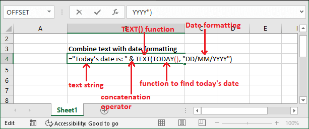 Excel 文本函数