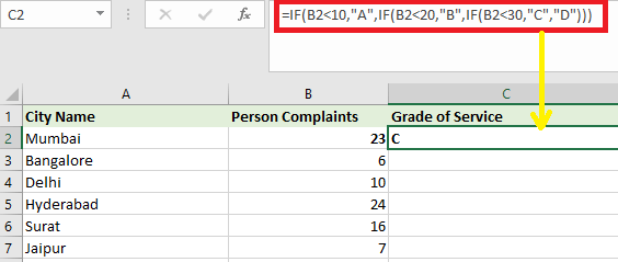 Excel 成绩计算公式