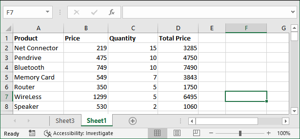 Excel INDIRECT()函数