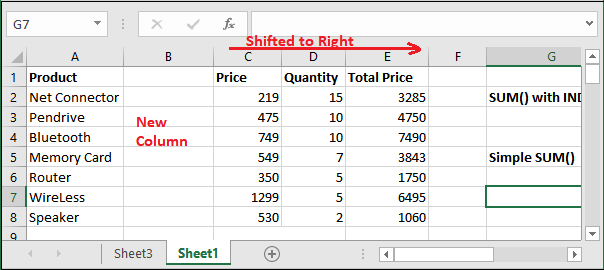 Excel INDIRECT()函数