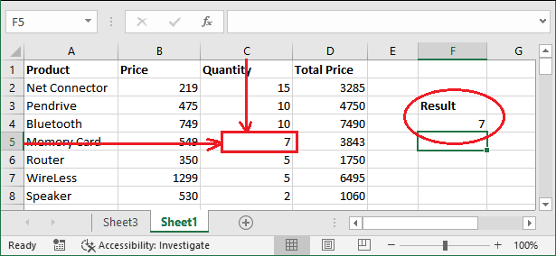 Excel INDIRECT()函数