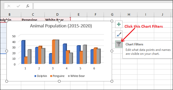 excel 图表类型