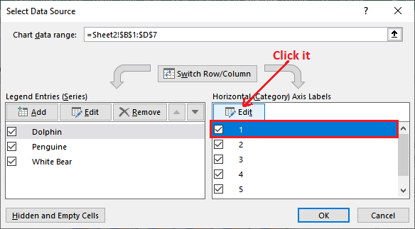 Excel 图表类型