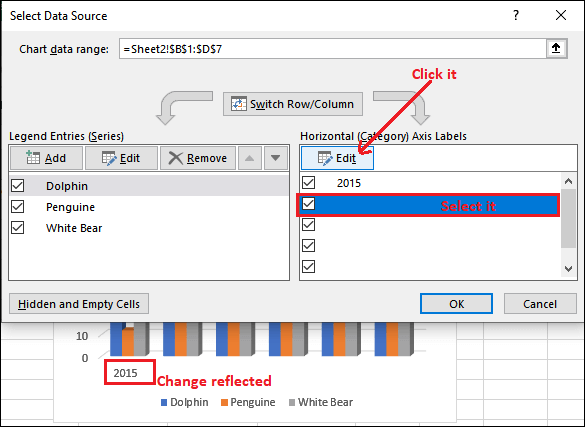 Excel 图表类型