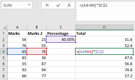 Excel 引用类型