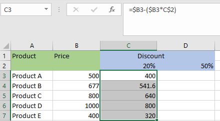 Excel 引用类型