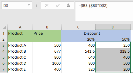 Excel 引用类型