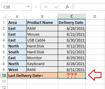 Excel MAX()函数