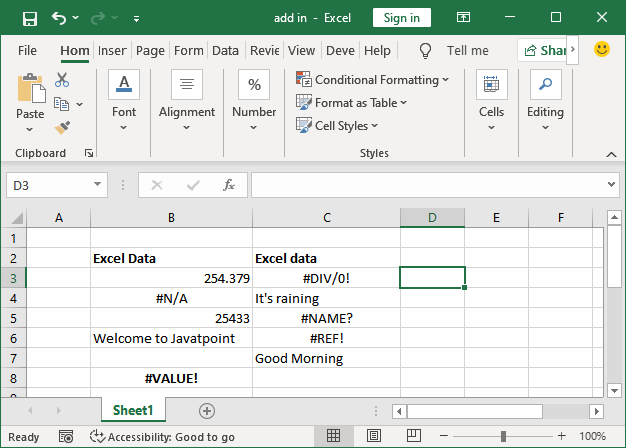 Excel 插件