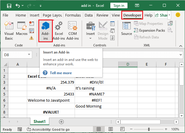 Excel 插件