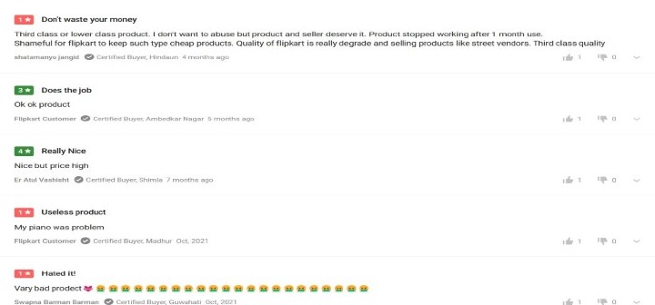 Python 进行Flipkart评论情感分析