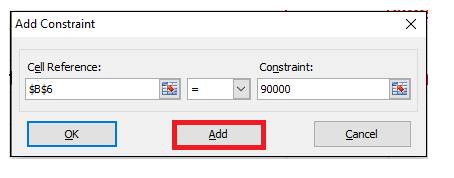 Excel Solver工具