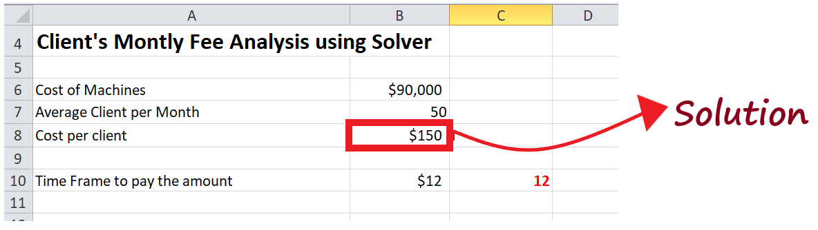 Excel Solver工具