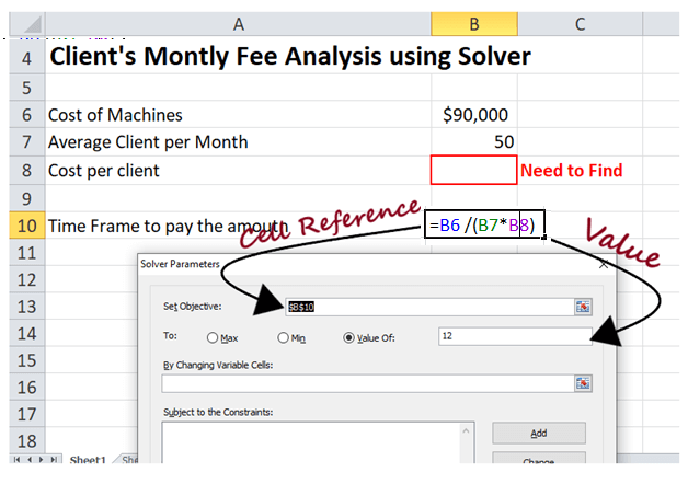 Excel Solver工具