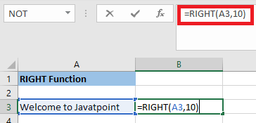 Excel 如何使用RIGHT函数